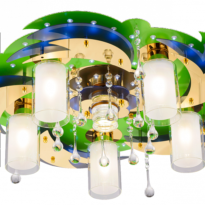 Люстра Sfera Sveta 8356/5+1 GN+GD WT