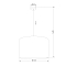 TK Lighting 11213 Vellum Sabia