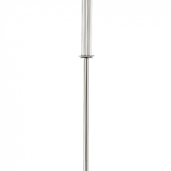 Торшер Crystal Lux NICOLAS PT1 NICKEL/WHITE