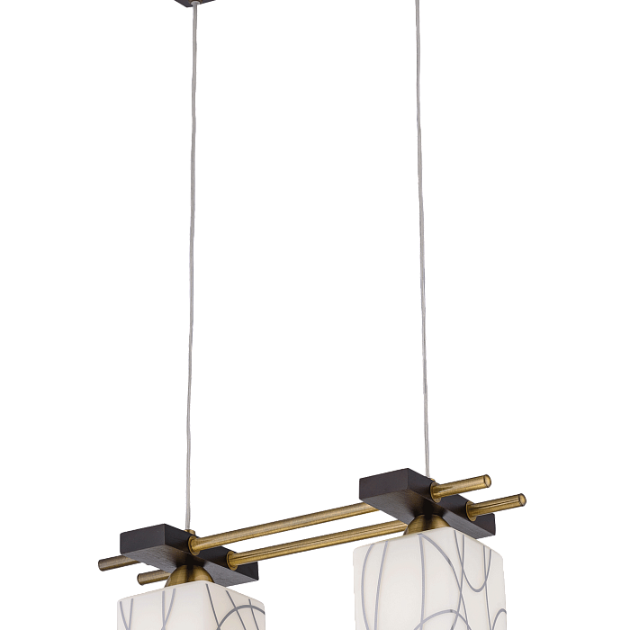 Люстра Sfera Sveta 85662/2P AB+RED