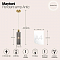 Светильник Maytoni MOD302PL-01GR