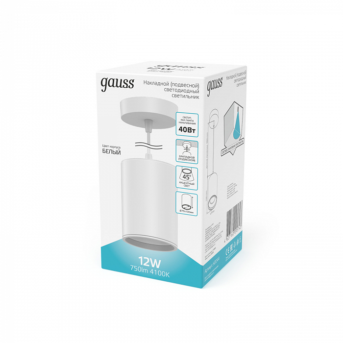 Светильник Gauss HD044