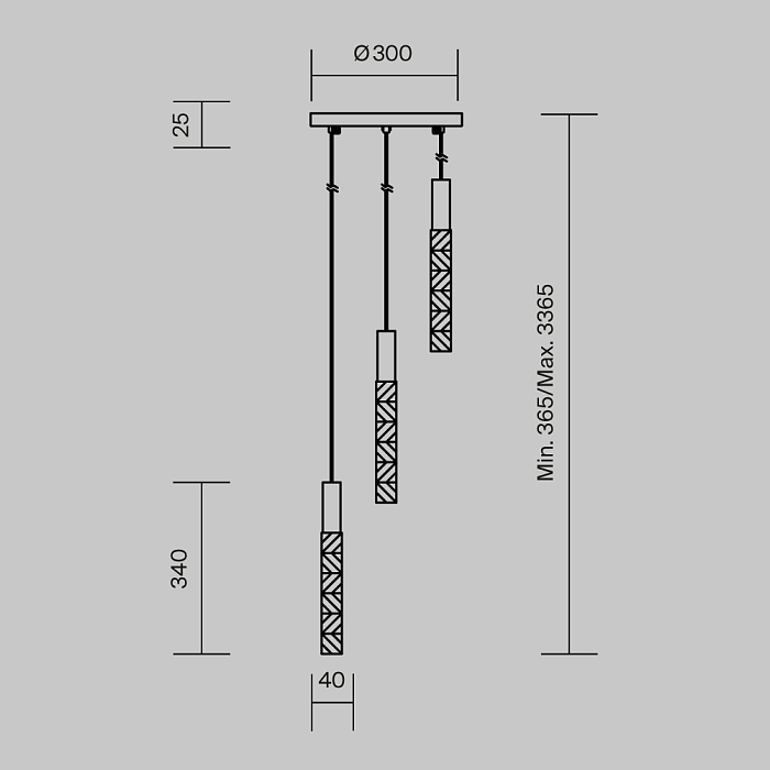 Maytoni MOD328PL-L9CH3K