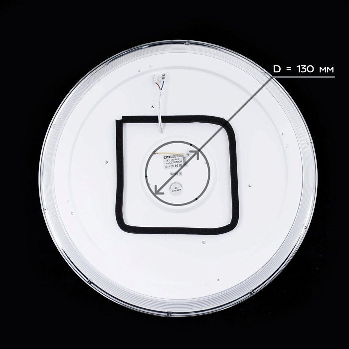Люстра CITILUX CL713A80G