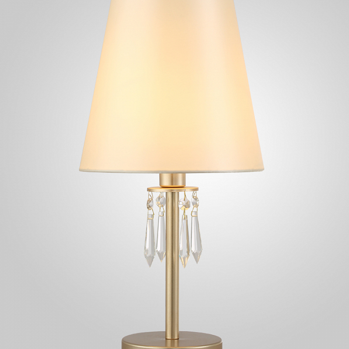 Настольная лампа Crystal Lux RENATA LG1 GOLD