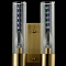 Бра Crystal Lux OTONO AP2 BRASS/TRANSPARENTE